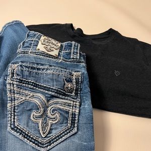 ROCK REVIVAL MENS JEANS SIZE 29